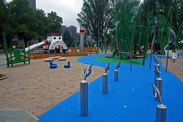 Spielplatz im Stadtpark Rotehorn