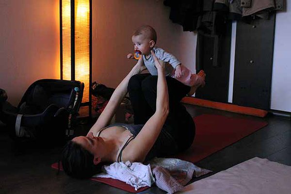 Yoga mit Baby