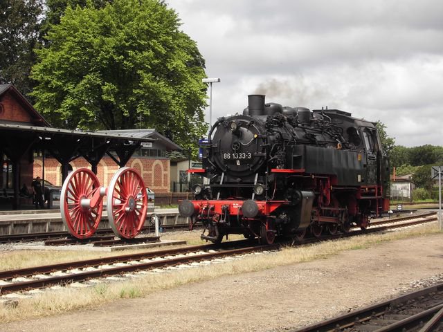 Dampflokomotive BR 86 der Magdeburger Eisenbahnfreunde