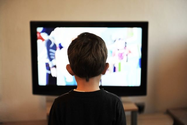 Kind vorm TV
