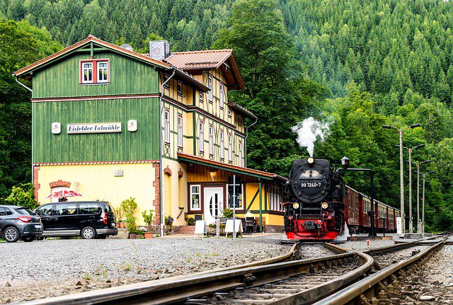 Dampflokomotive im Harz