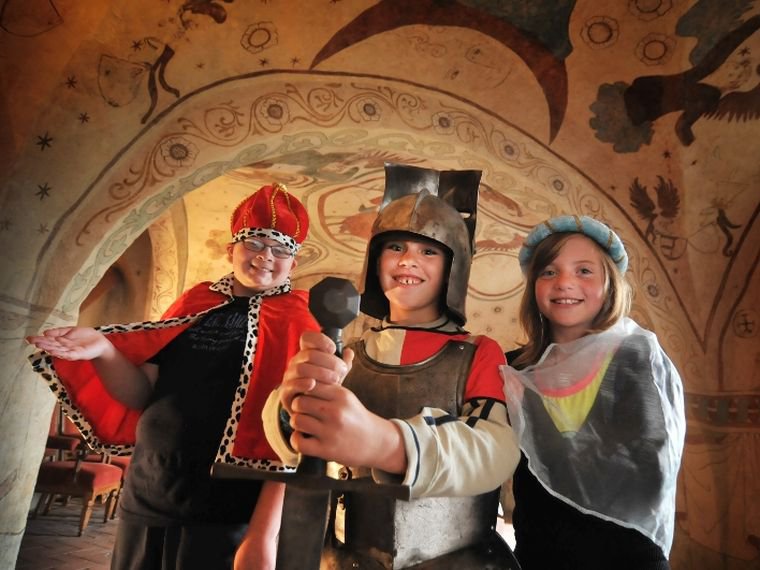 Führung für Kinder auf der Burg Kriebstein