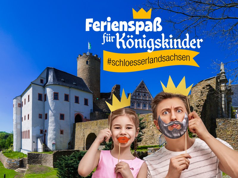 Ferienspass für Königskinder im Schlösserland Sachsen