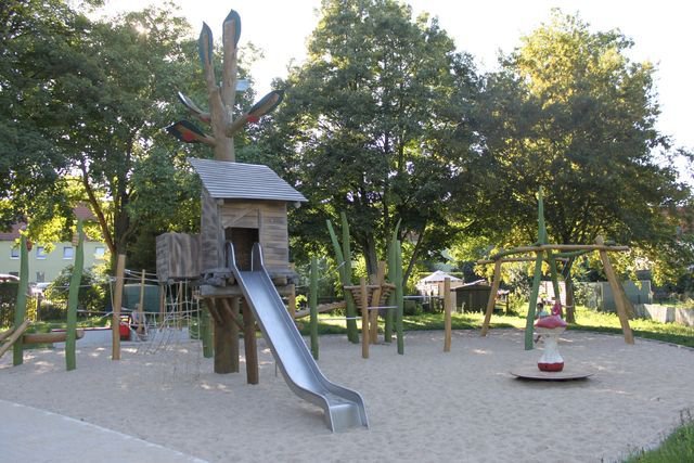 Spielplatz "Wilder Garten" im Hopfengarten